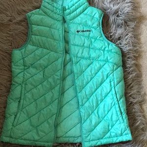 Teal jacket Columbia for girls teens or woman’s